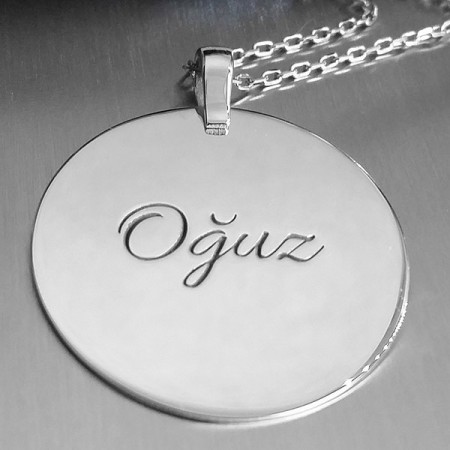 İsimli Gümüş Kolye