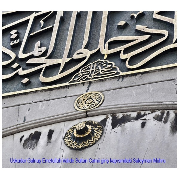 Hz Süleyman Mührü Gümüş Kolye