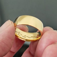 Hurufu mukattaa yüzük